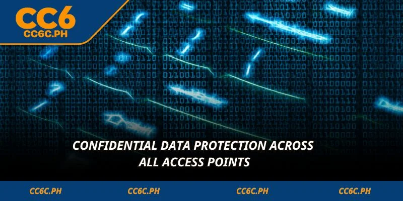 Confidential data protection across all access points