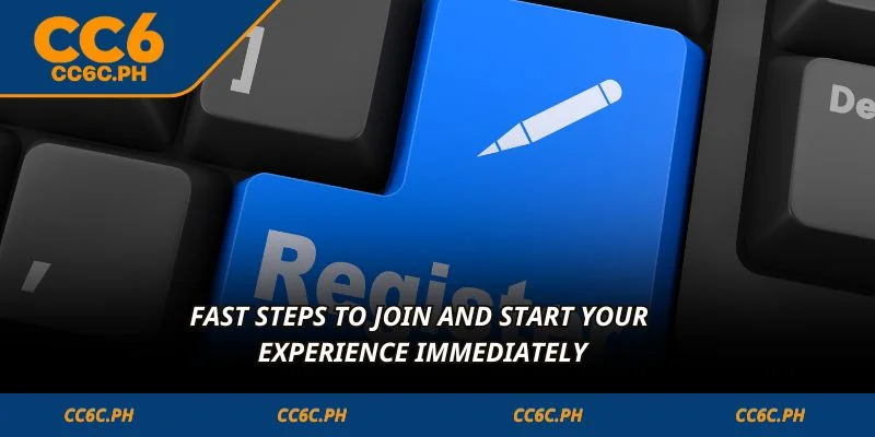 Fast steps to join and start your experience immediately