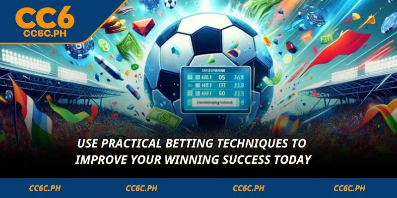 Use practical betting techniques to improve your winning success today