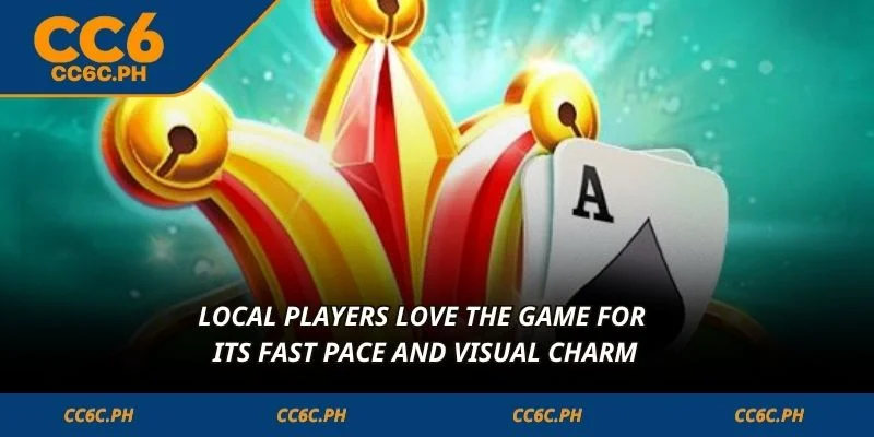 Local players love the game for its fast pace and visual charm