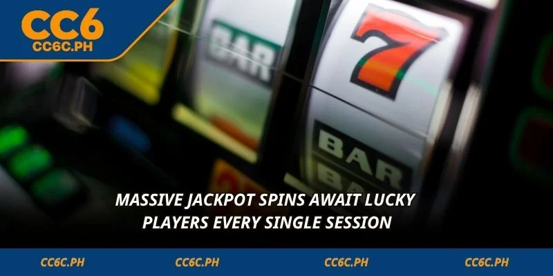 Massive jackpot spins await lucky players every single session