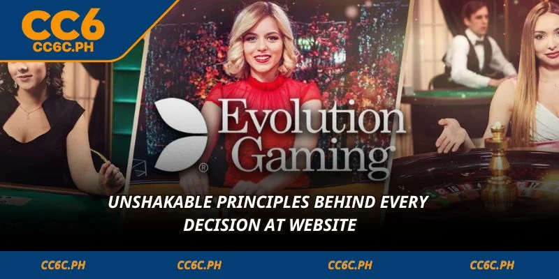 Unshakable principles behind every decision at website