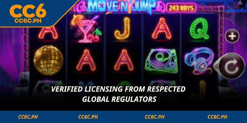 Verified licensing from respected global regulators
