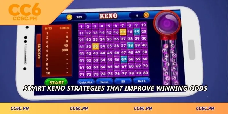 Smart keno strategies that improve winning odds